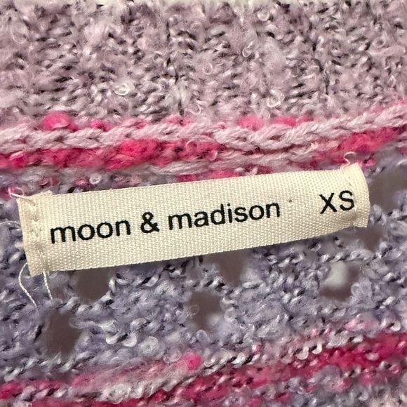 Moon & Madison - Colorful Sweater, XS - Picture 3 of 3